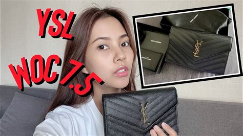 กระเป๋า ysl woc 7.5|ysl woc review.